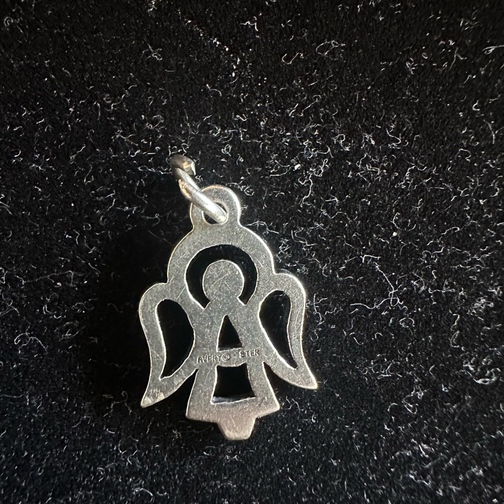James Avery Silver Angel charm - Picture 3 of 6